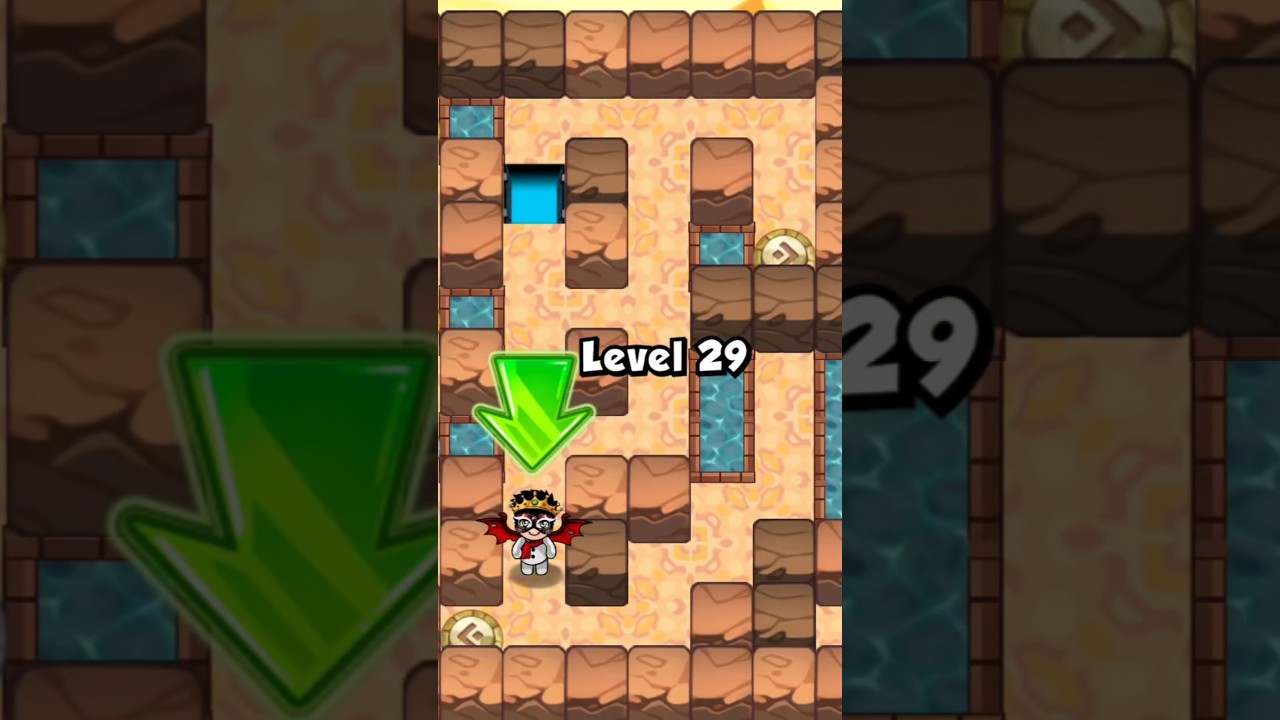 Bomber friends - Desert Quest level 29 puzzle solved