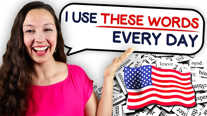 I use these words every day: English Vocabulary Lesson