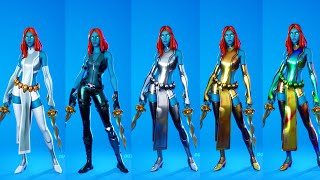 How to Unlock all Mystique Edit Styles in Fortnite Season 4 Chapter 2! ( Silver, Gold, Halo Foil )