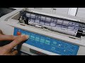 OKI Microline790 Plus การตั้งหัวกระดาษปริ้น การตั้งระยะฉีกกระดาษ สำหรับกระดาษต่อเนื่อง
