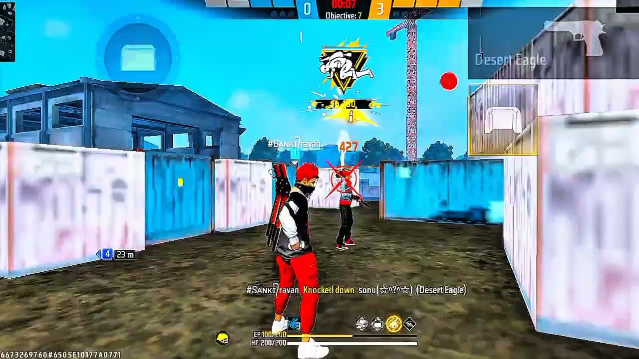 👉 1vs3 Custom Room Clutch 🔥 Pure Skill | Free Fire Hindi Gameplay