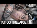 SMOOTH PORTRAIT TATTOO TIMELAPSE ( SNAPBACK GIRL)