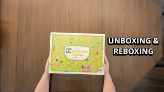 Carcassonne Big Box - Game Unboxing & Reboxing - What's in the Box?