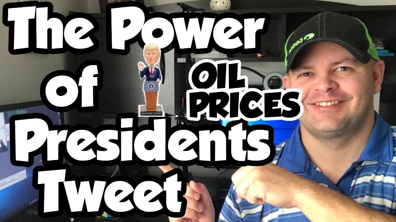 THE POWER OF THE PRESIDENTS TWEET OIL PRICES | Stock Market how to trade in roblox