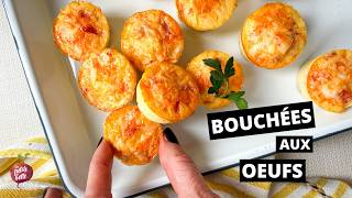 BOUCHÉES AUX OEUFS protéinées (air fryer ou four)