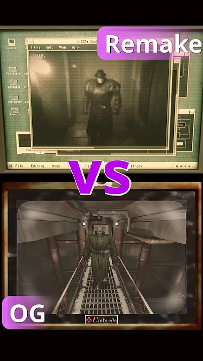 Mr. X Breaks the Fourth Wall – Then and Now 👊🖥️ | RE2 OG vs Remake