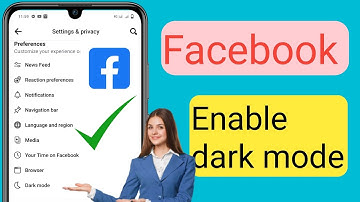 How to Enable Dark Mode in Facebook Account(2024)