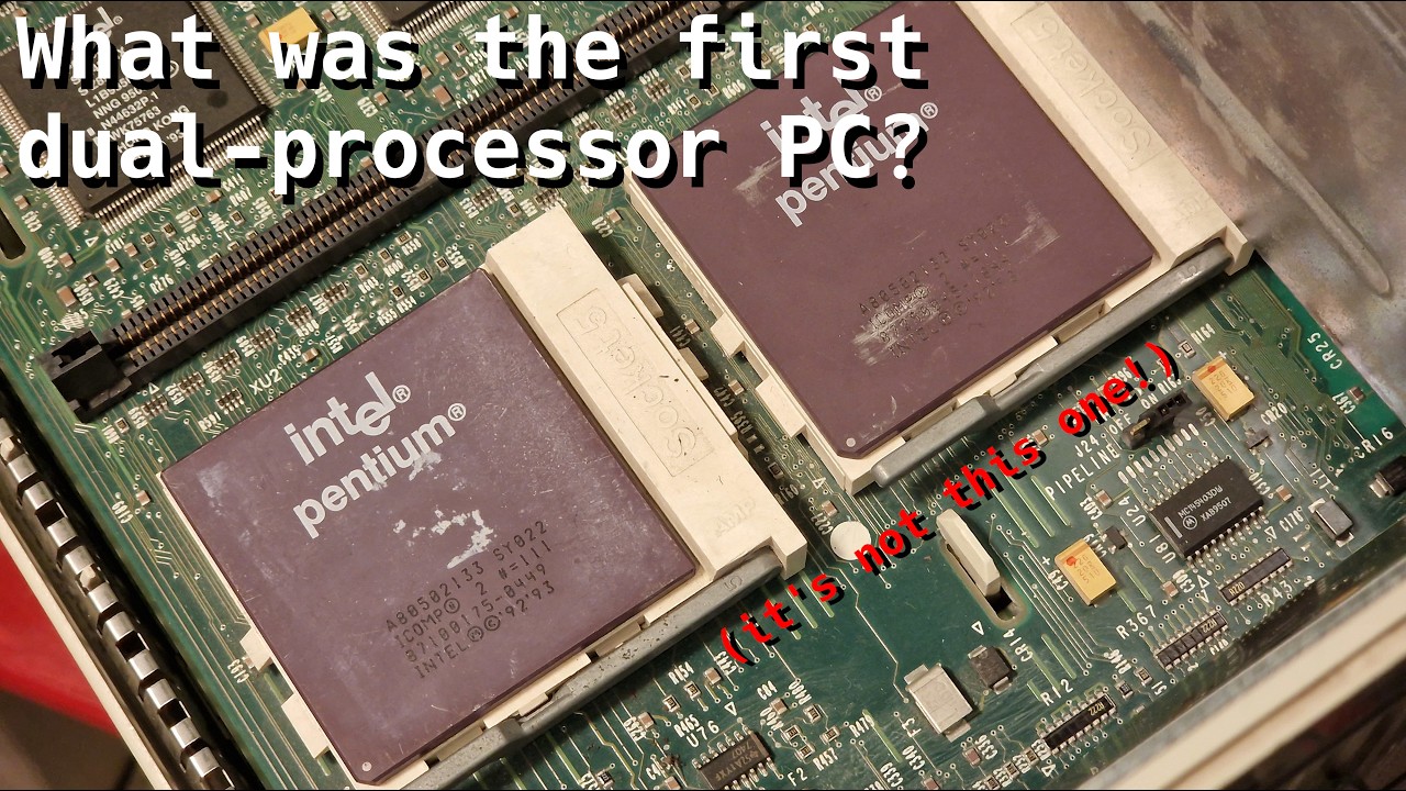 Intel x86 Multi-Processor (Pre-)History