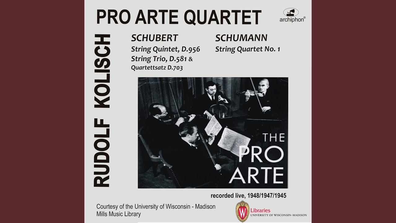 String Quintet in C Major, Op. 163, D. 956: II. Adagio (Live)