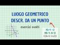 64) trova il luogo geometrico descritto da un punto con il parametro "k" - esercizi svolti