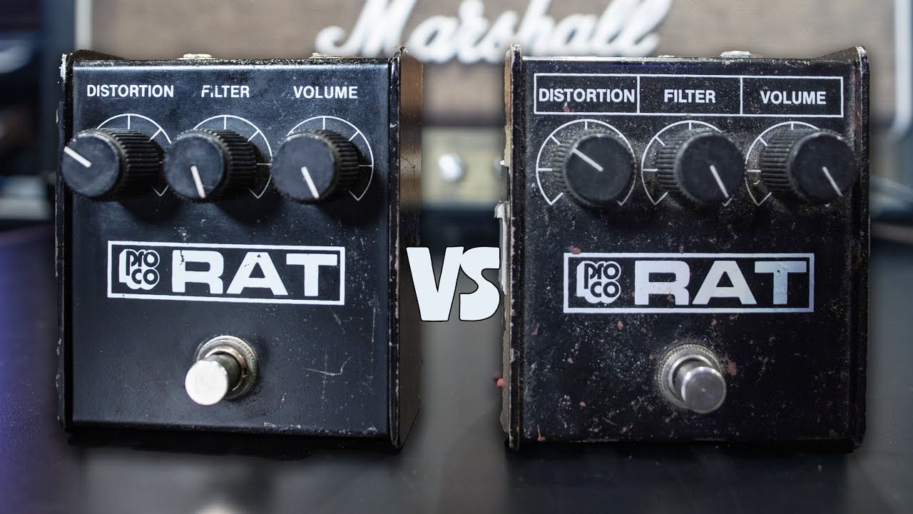 Rat vs Rat:  1988 "Woodcutter" Rat vs 1986 Rat