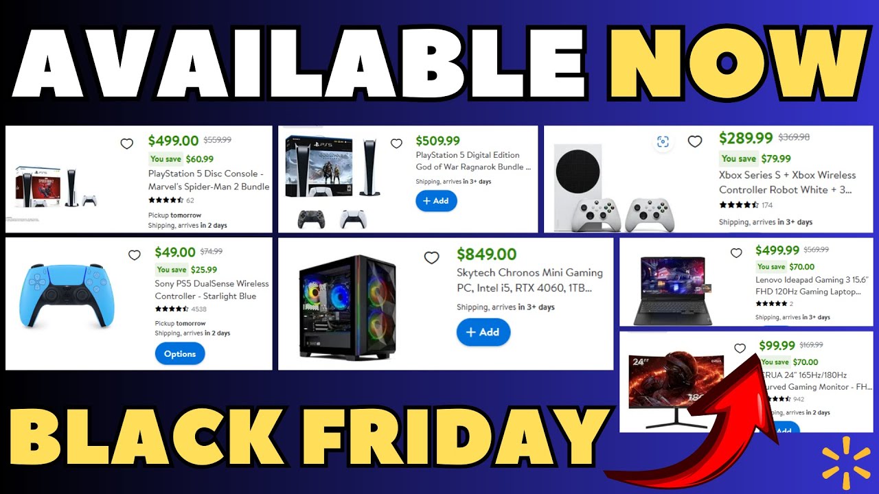 Black Friday PS5 Deals: Sales on PlayStation Bundles and Games