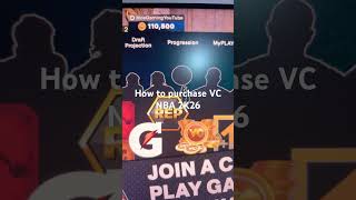 How to purchase VC NBA 2K26