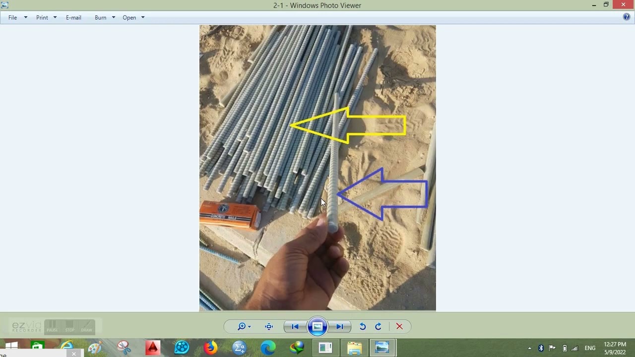 CEW 289 . Using FRP Bars استخدام قضبان الفيبر جلاس