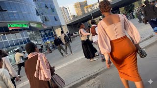 Beautiful Girls on the Streets of Addis Ababa 🇪🇹 Ethiopia | 2026 Walking Tour | megenagna