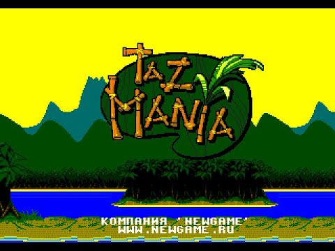 Taz-Mania (No Damage) Playthrough (Sega) / Прохождение (Без Повреждений)