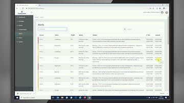 AMS Asset Monitor: Alert Listing