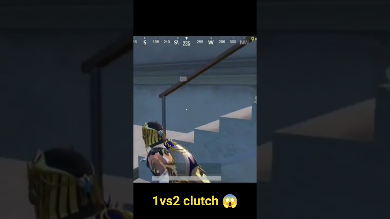 1vs2 clutch by crossbow and pistol😱