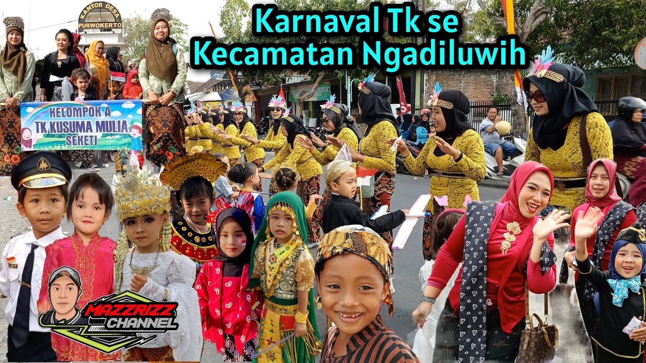 KARNAVAL TK SE KEC NGADILUWIH . 10 AGUSTUS 2024