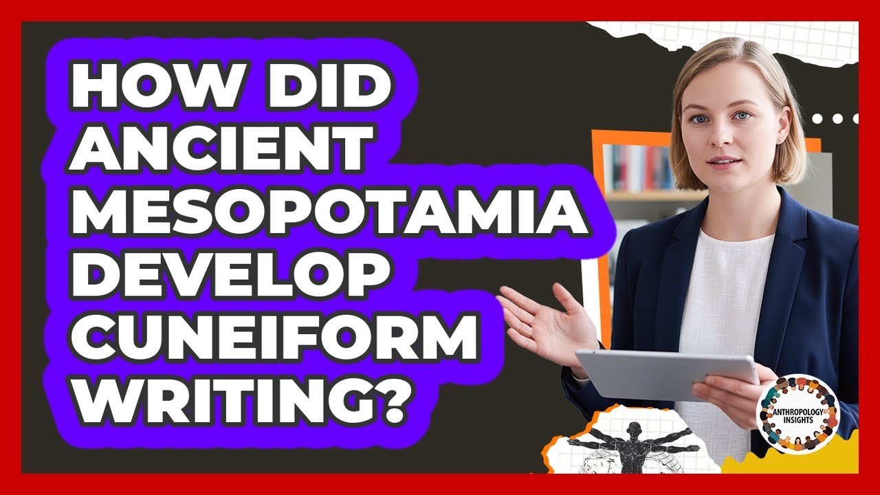 How Did Ancient Mesopotamia Develop Cuneiform Writing? - Anthropology Insights