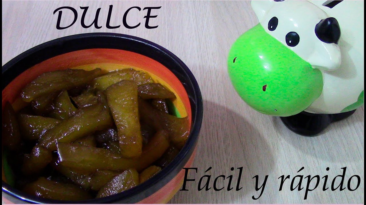 DULCE DE CIDRA O CHAYOTE CON 2 INGREDIENTES  ¡Tienes que probarlo!