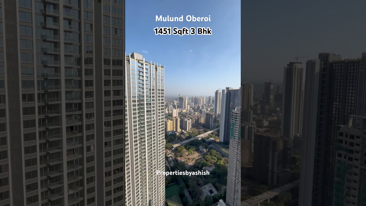1451 Sqft | 3 Bhk Sale Oberoi Enigma Mulund | Properties by ashish