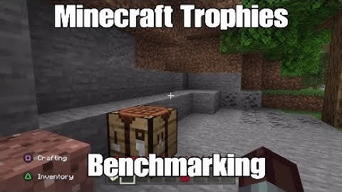 Minecraft Trophies Benchmarking