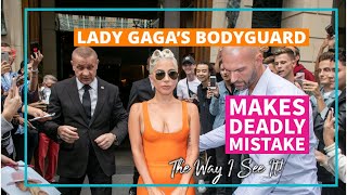 Lady Gaga’s Security Hits Fan #security #ladygaga