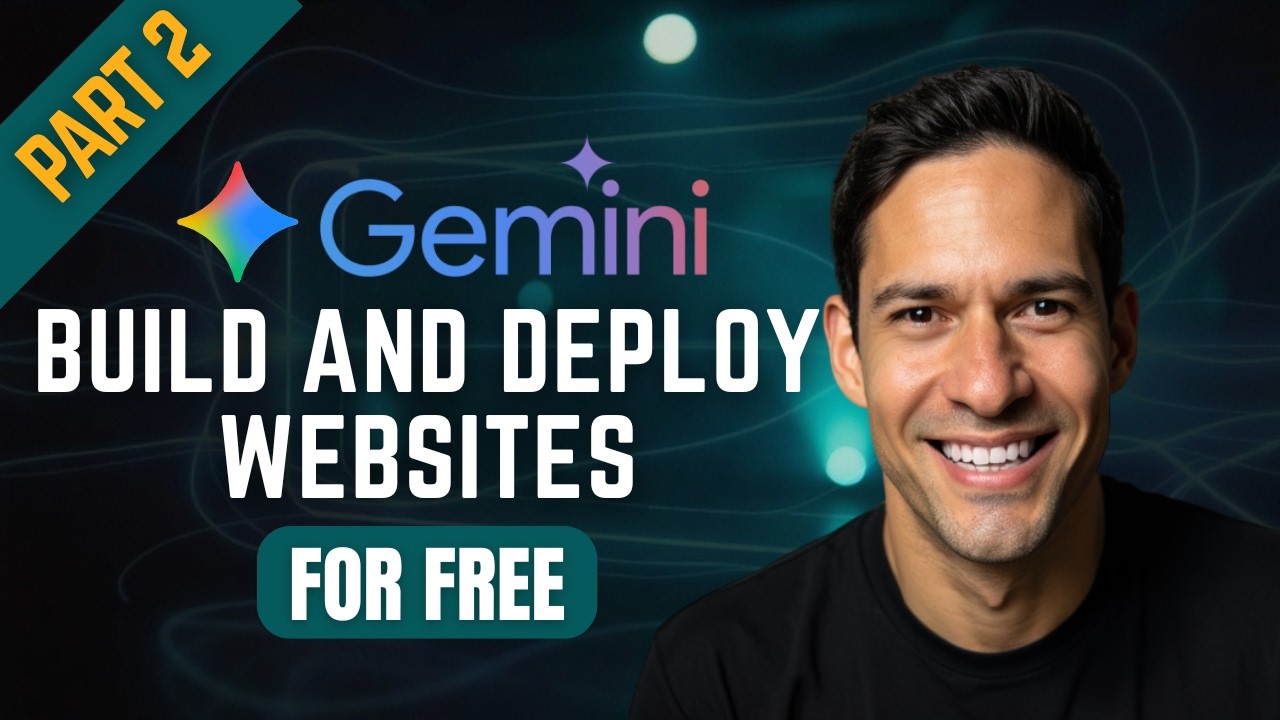 How I Build Real Websites for Free Using Google AI Studio - Part 2 ...
