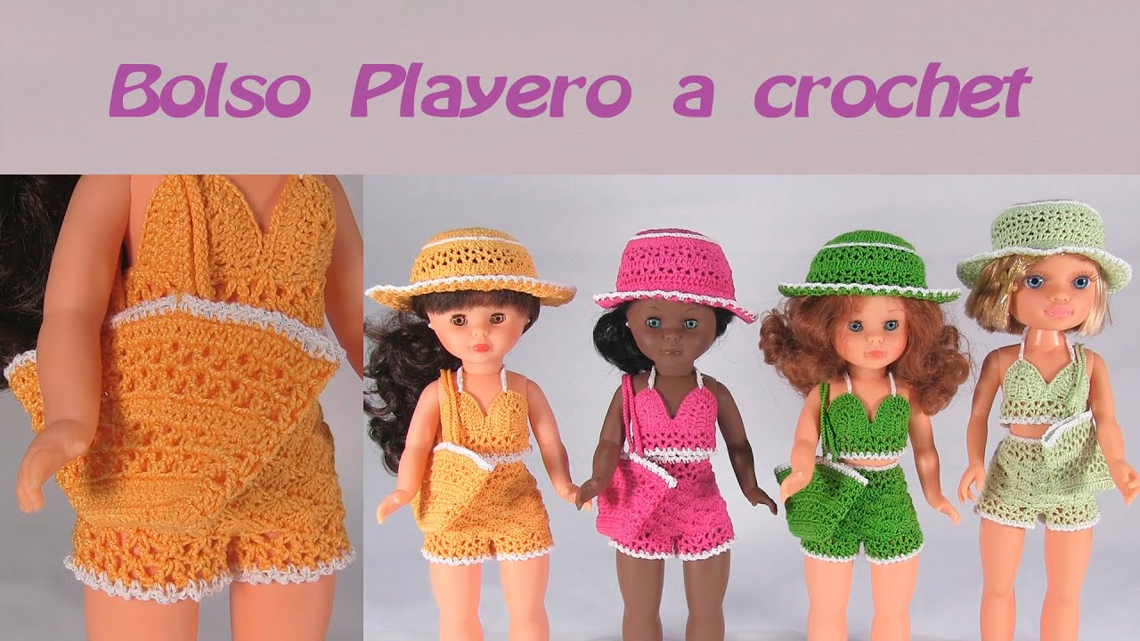 Bolso playero a crochet para Nancy