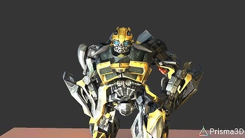 transforming bumblebee test | Prisma 3d