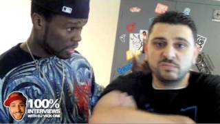 50 cent interview at Power 106 with Dj Vickone