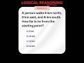 Logical Reasoning- DirectionsLogical MCQs