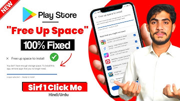 How to Fix Google Play Store Free Up Space to Install Problem | Not Enough Space Problem Play Store