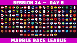 Marble Race League Session 34 Day 9