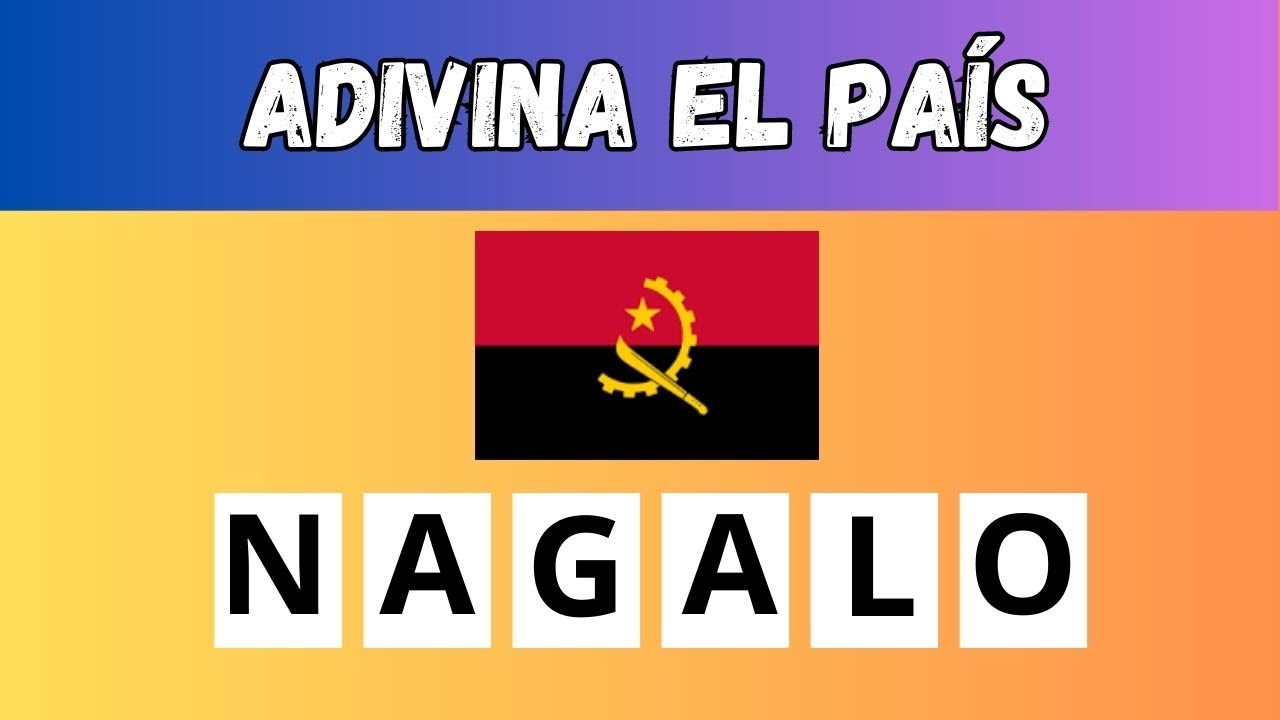 ¿CUÁNTO SABES DE PAÍSES? 🌍 ADIVINA EL PAÍS CON LAS LETRAS DESORDENADAS ...