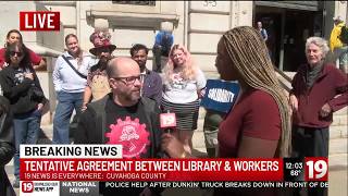 Tentative agreement between Cleveland Library and workers