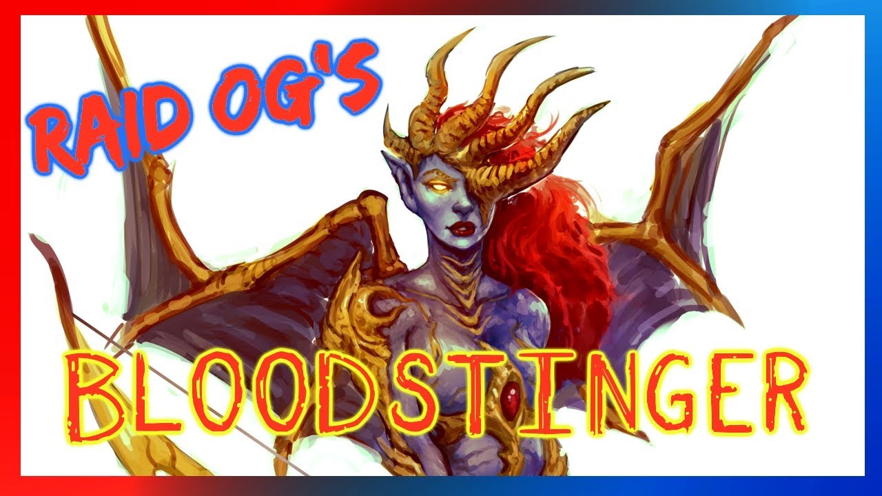 Making OG Raid Champions on Stream- Bloodstinger
