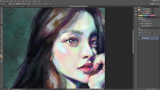 디지털 페인팅 Portrait Study [digital painting]