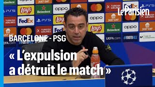 Barça-PSG (1-4) : « Nous avons été meilleurs que le Paris Saint-Germain », juge Xavi