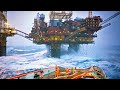 Why workers on offshore oil rigs make a lot of money in extreme conditions