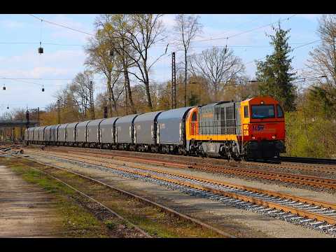 Kreisbahn Siegen-Wittgenstein Vossloh G2000 (273 018-2) mit Coilwagen in Kahl am Main