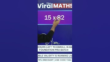 without pen 🖊️ and paper 📜 multiplication by 15 to any digits.#navneet sir short tricks#