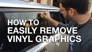 How To Easily Remove Vinyl Graphics and Stickers from your Car or Truck