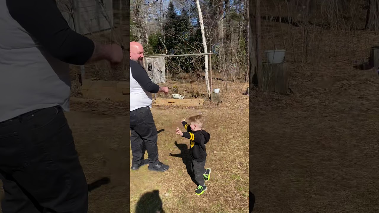 Bubbles with Papa - YouTube