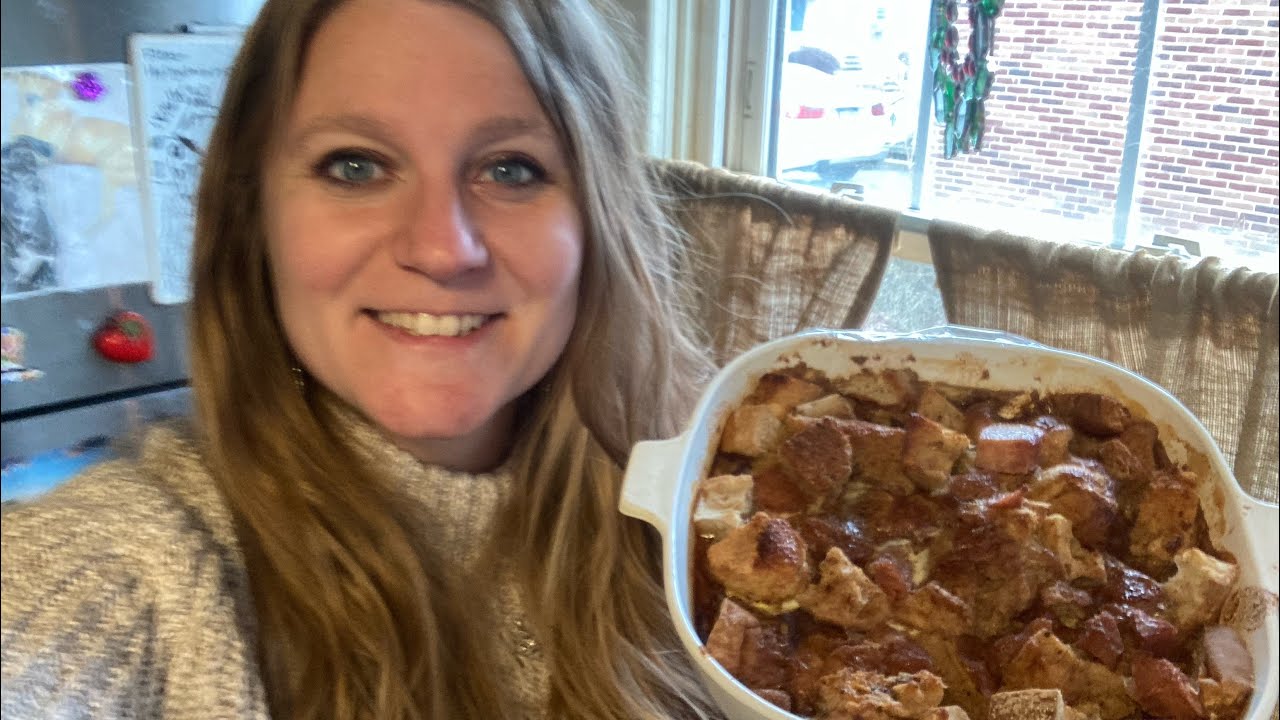 Pantry Challenge Dessert Apple Bread Pudding YouTube