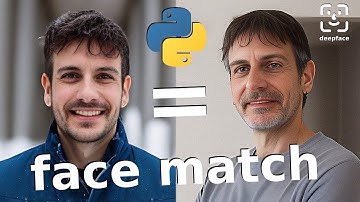 Face recognition and face matching with Python and DeepFace | Facial analysis | Computer vision