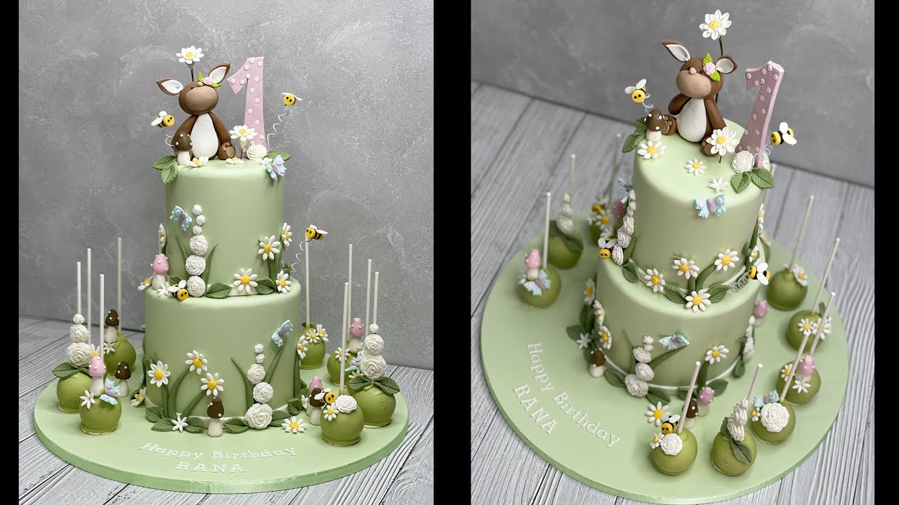 Vintage Rabbit Cake