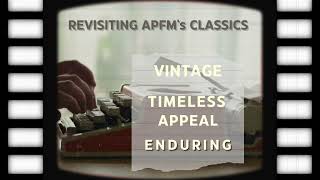 APFM THROWBACK THURSDAY ANNOUNCEMENT & TEASER