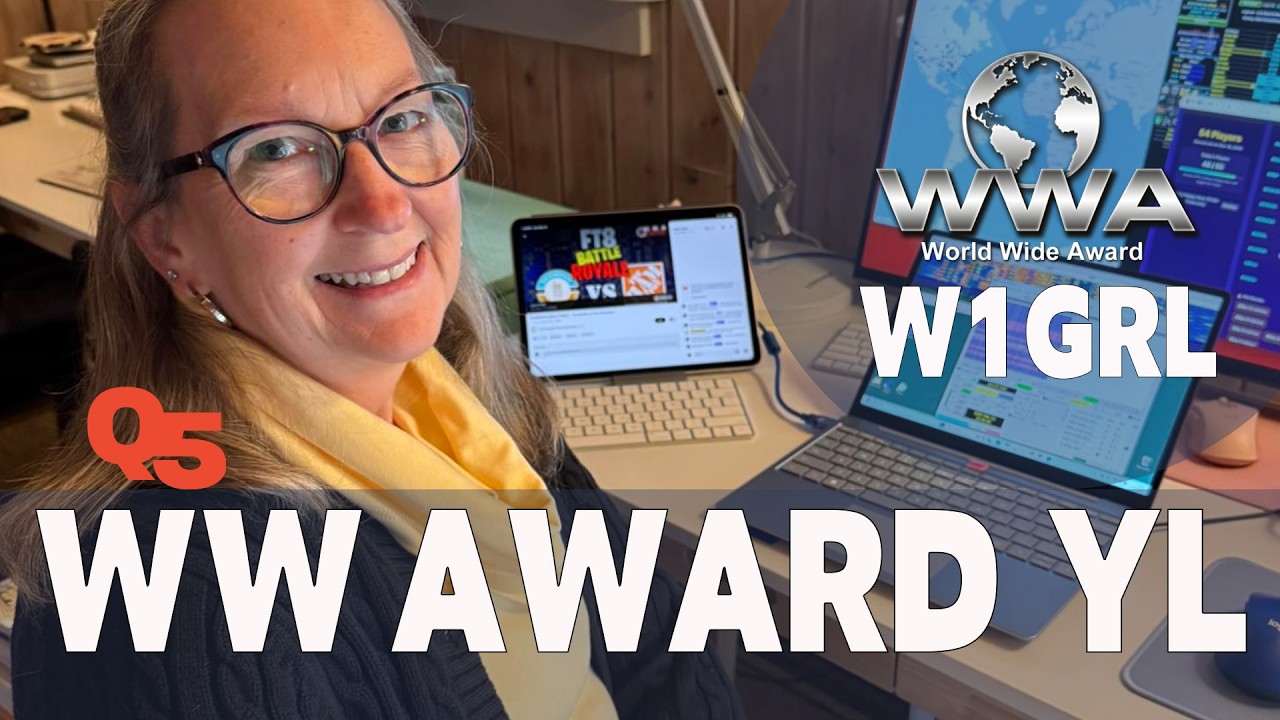 The New World Wide Award for Women in Ham Radio